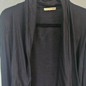 Black Open Cardoligan